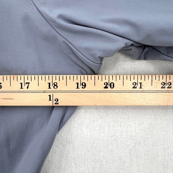 SKIMS Fits Everybody Long SleeveLow Back Bodysuit Womens 2X Gray Blue Stretch - Picture 15 of 16